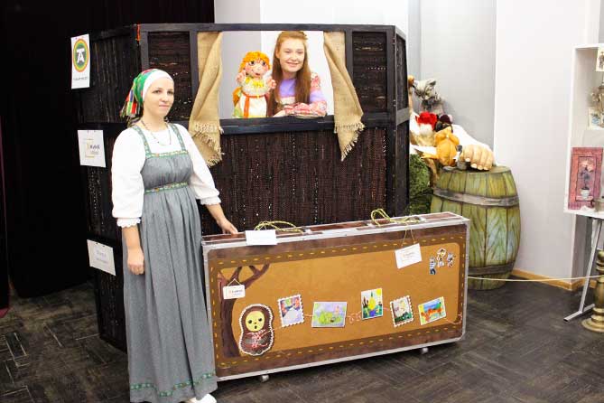 гастрольный ширмовый кукольный театр