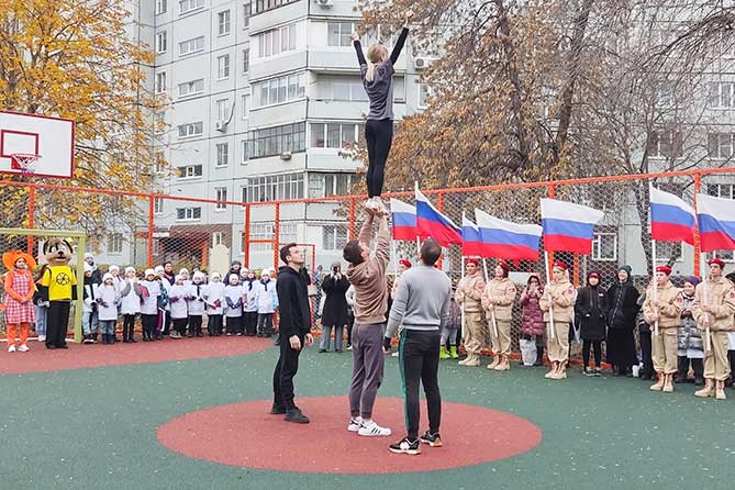 спортивный праздник в 15 квартале