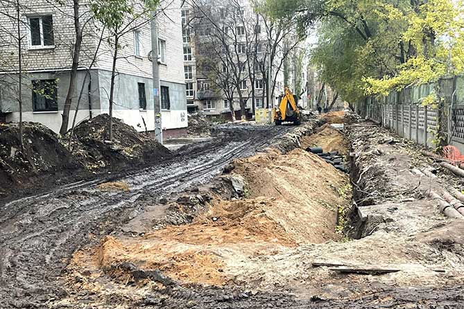 грязь во дворах грязь в 26 квартале