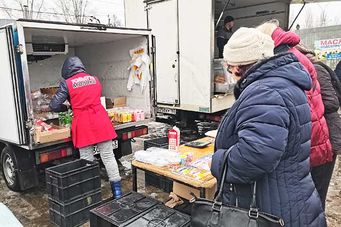 продукция Тольяттимолоко на ярмарке