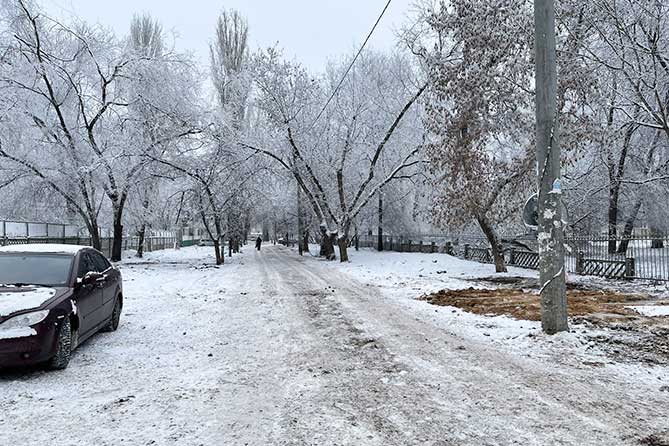 дорога в 26 квартале 02-12-2022