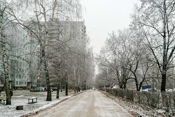 нет снега в Автозаводском районе 01-12-2022