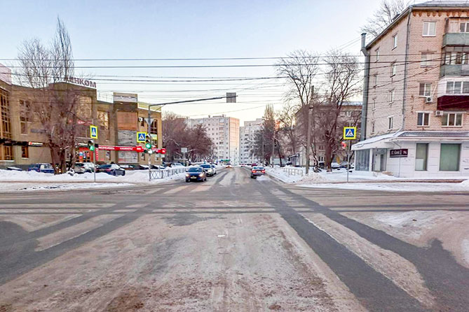 ДТП 13-01-2023 на улице Ленина