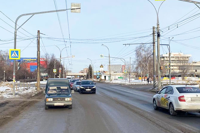 улица Революционная зимой