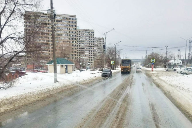 дорога на Шлюзовом