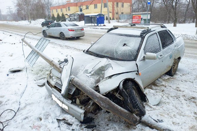 ДТП 3 февраля 2023 года на улице Ботанической