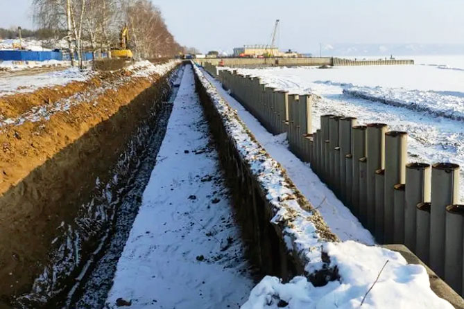 строительство второй очереди набережной