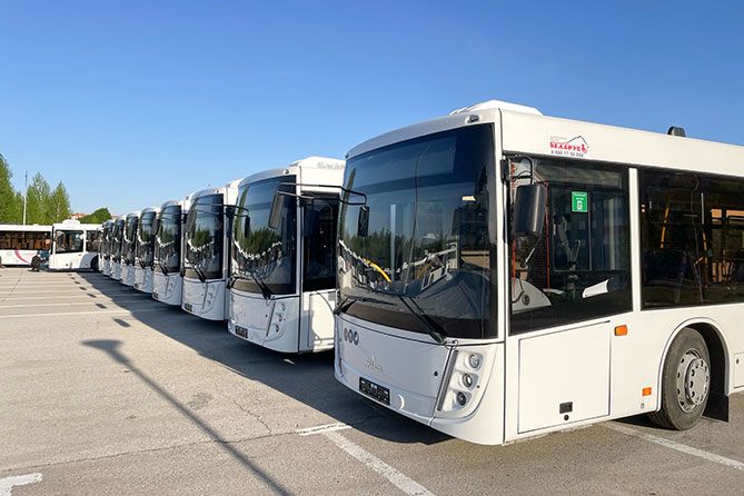 новые автобусы МАЗ