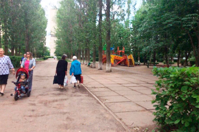 сквер 13 квартала Автозаводского района