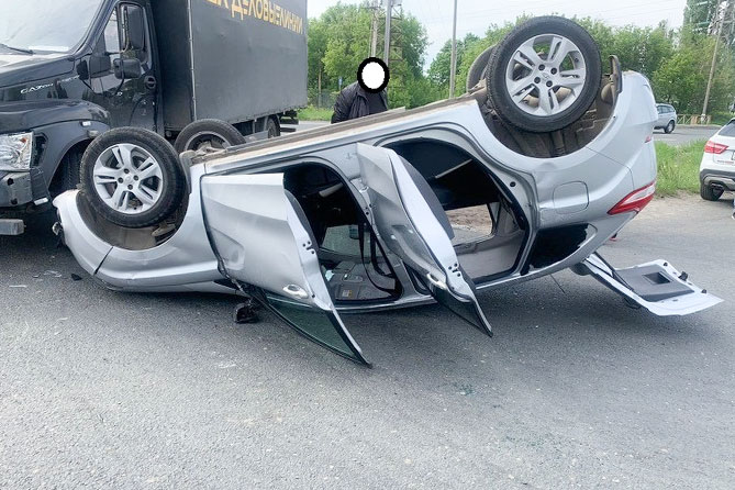 ДТП 10 мая 2023 года на улице Борковской