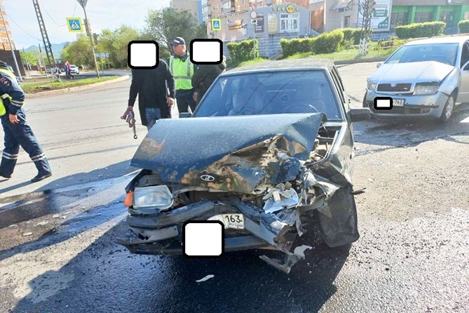 ДТП 14 мая 2023 года на улице Матросова