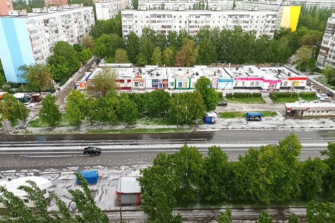 град на дорогах