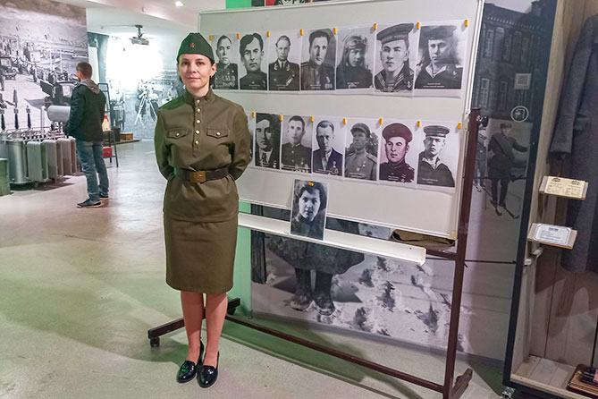 экспозиция, посвященная Великой Отечественной войне