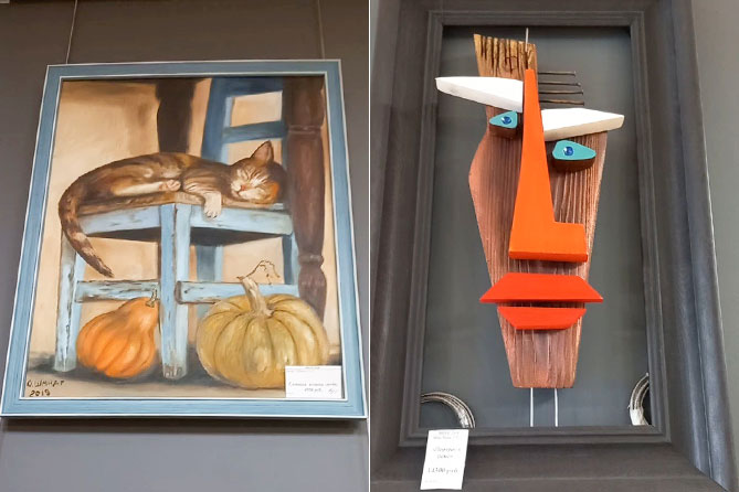 картины в музее продаются