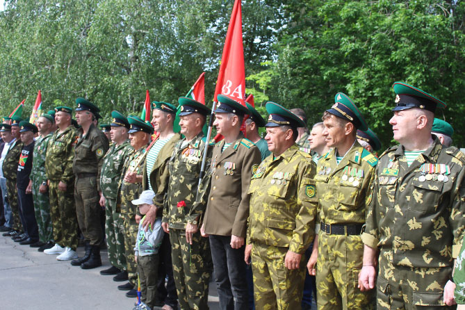 День Пограничника в городе