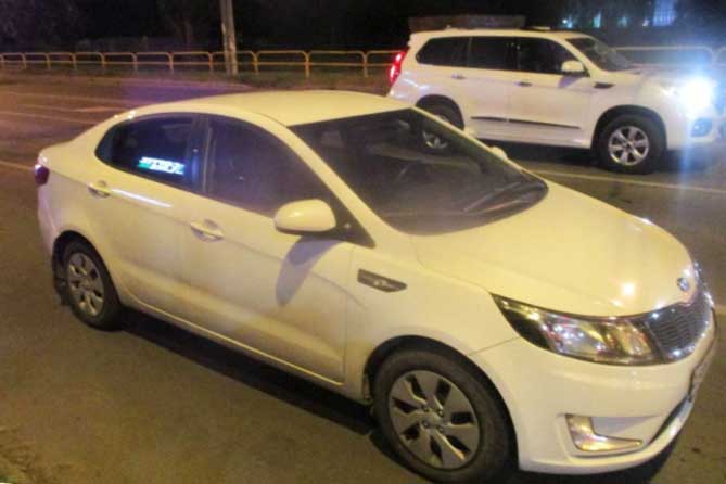 угнанный автомобиль