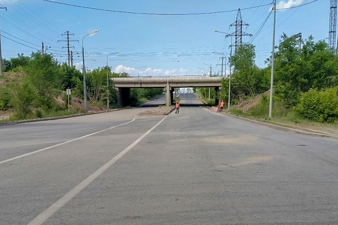 открыта дорога по улице Борковской