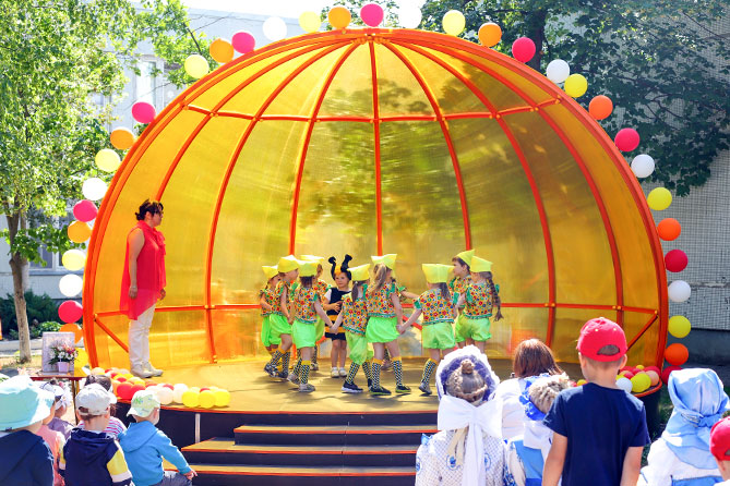 инклюзивная площадка в детсаду