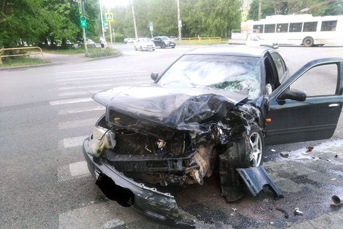 ДТП 17 июня 2023 года на улице Революционной