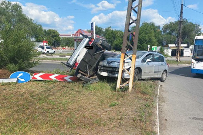 ДТП 26 июня 2023 года на улице Громовой