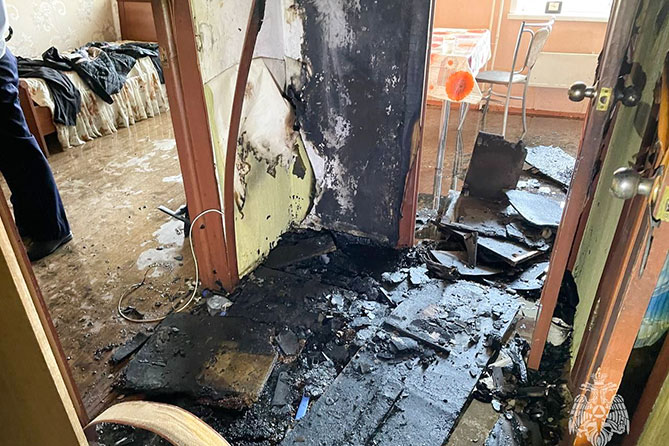 квартира после пожара