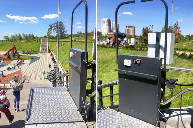 набережная автозаводский подъемник инвалид подъемник на набережной не работает