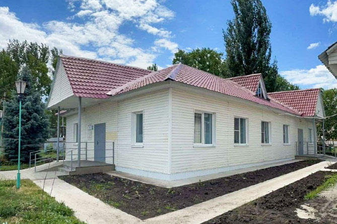новая амбулатория в селе Русская Борковка