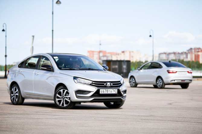 автомобиль LADA Vesta