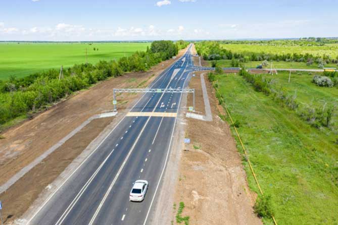 автодорога в регионе