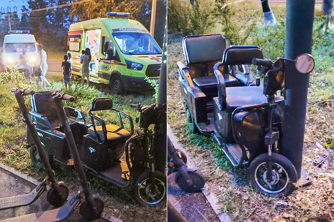 ДТП 9 июля 2023 года на улице Родины