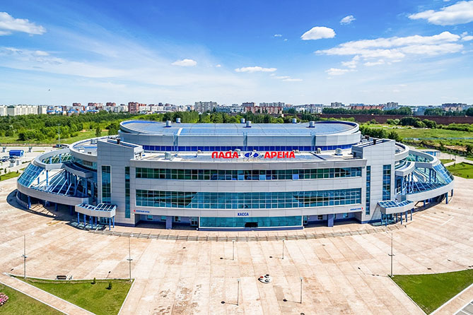 здание ледового дворца спорта «Лада-Арена»
