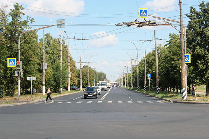 улица Революционная в районе Приморского бульвара