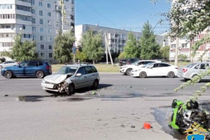 ДТП 31 августа 2023 года на улице 70 лет Октября