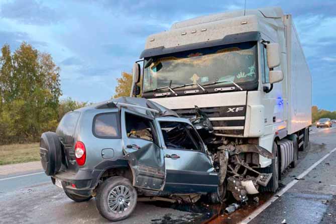 столкновение на трассе м-5