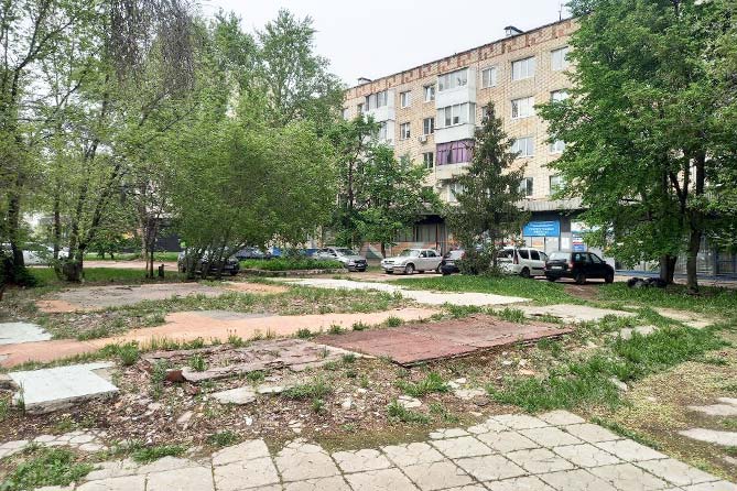 территория для устройства карманного парка