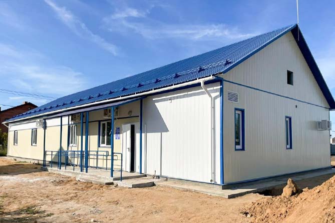 новая врачебная амбулатория в Тимофеевке