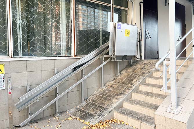 ткм баныкина 14 пандус подъемник инвалид музей краеведческий подъемник для инвалидов в музее