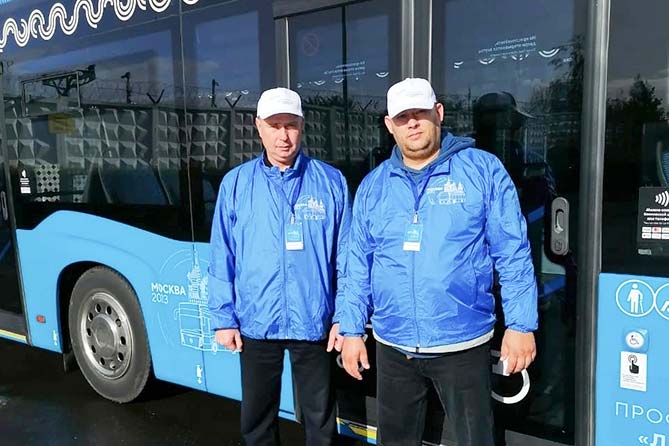 водители автобусов на конкурсе 2023