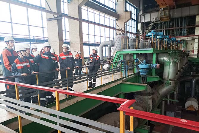 тэц ваза экскурсия учащийся экскурсия учащихся на ТЭЦ ВАЗа