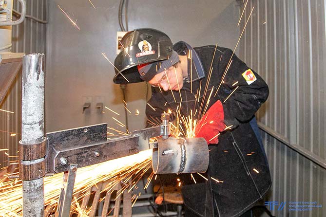 сварочные работы на конкурсе