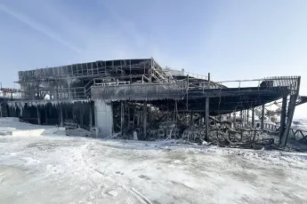 ресторан небо после пожара