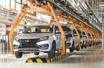 Линия сборки LADA Vesta