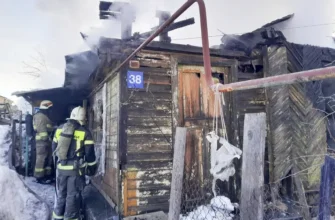 пожар в доме на улице Пархоменко 38