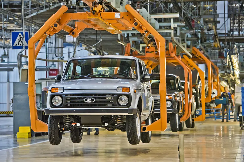 окончательная сборка внедорожника лада нива