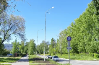 новые фонари на бульваре Буденного