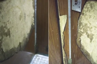 старый лифт в доме