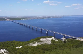 мост через Волгу 21 мая 2024 года