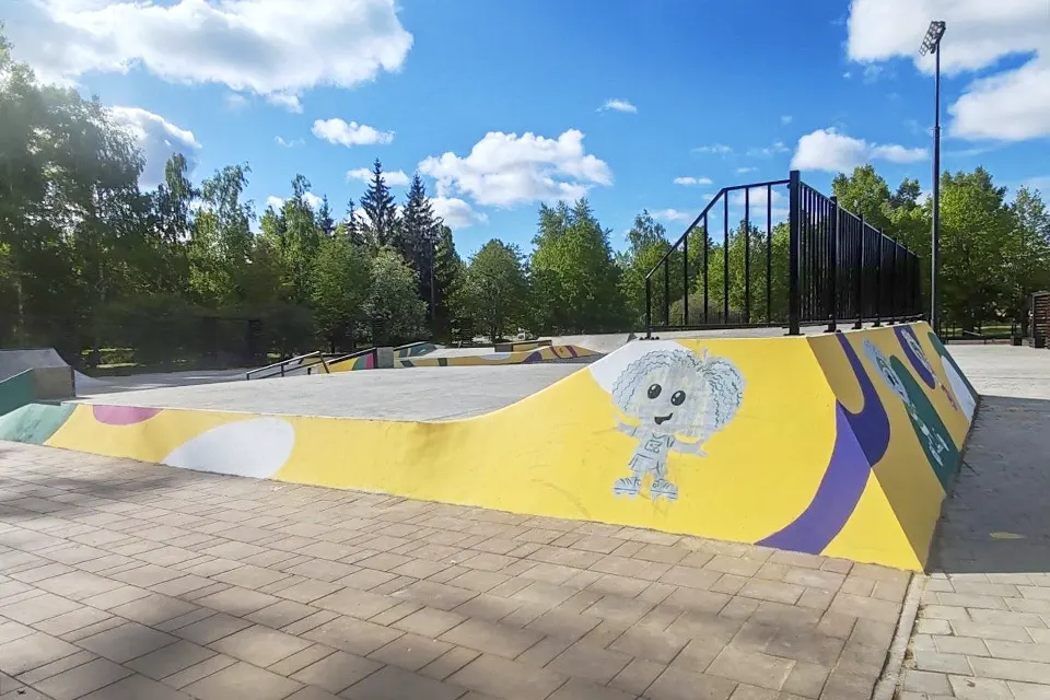 скейт-площадка в Центральном парке парке