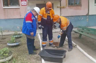 в колодце очередной засор
