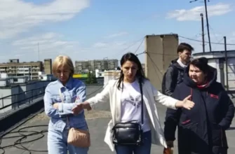ольга сотникова на крыше с жильцами